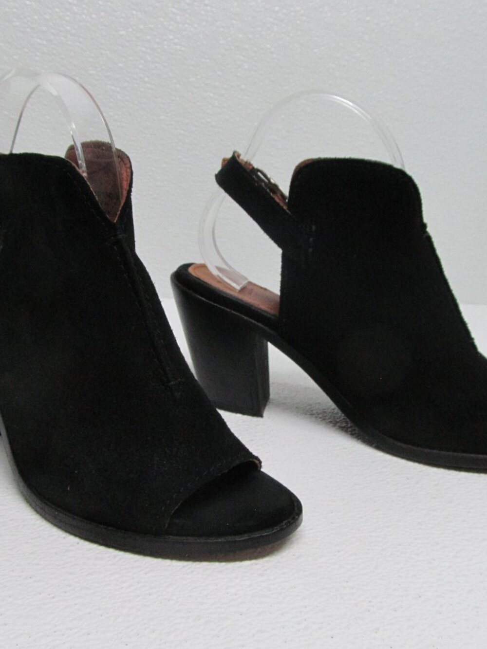 Frye Courtney Slingback Sandal Black Leather Women’s size 8